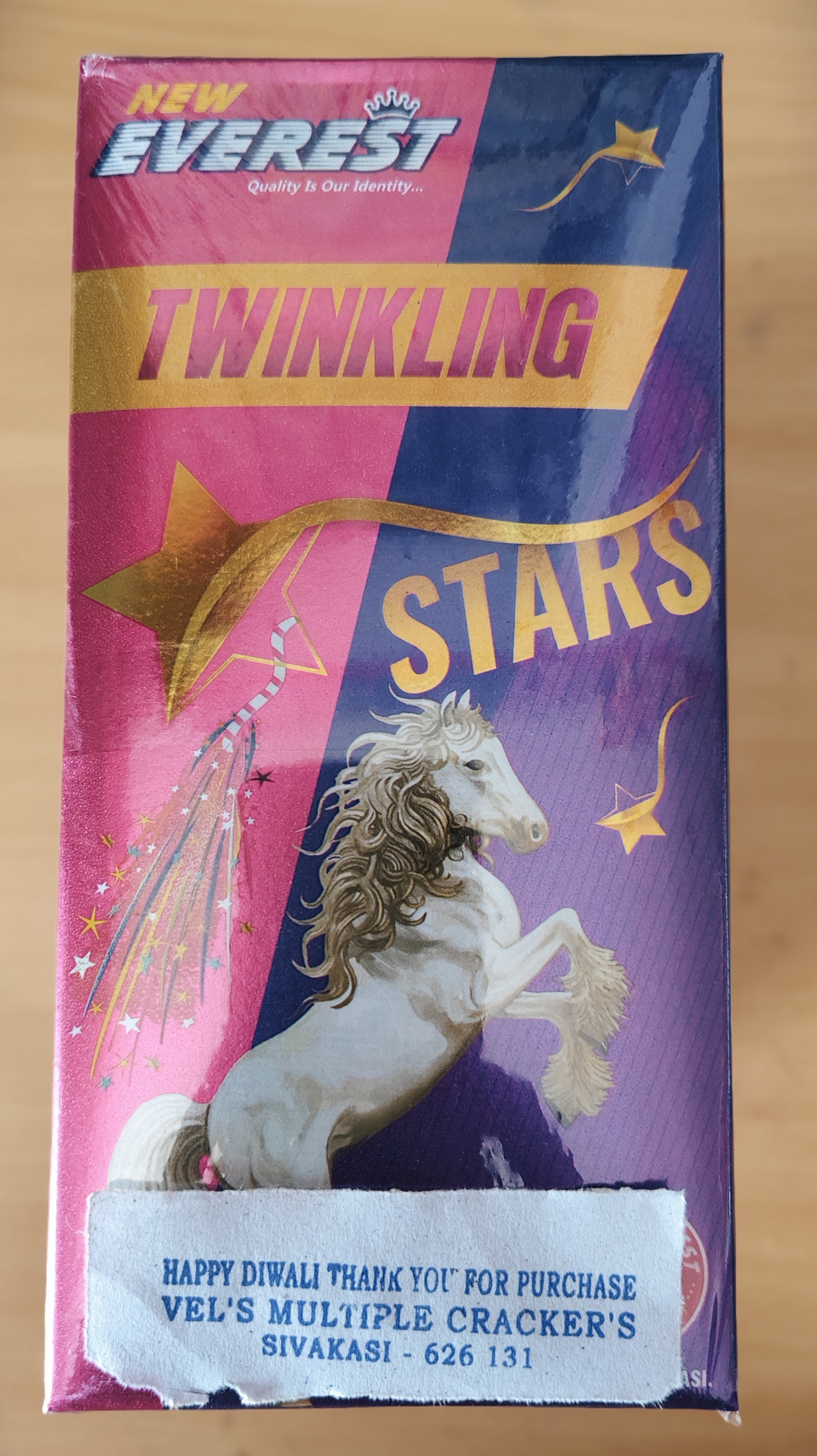 1.5 FEET TWINKLING STAR (1.5 அடி மின்னும் நட்சத்திரம் சாட்டை) (10Pcs)