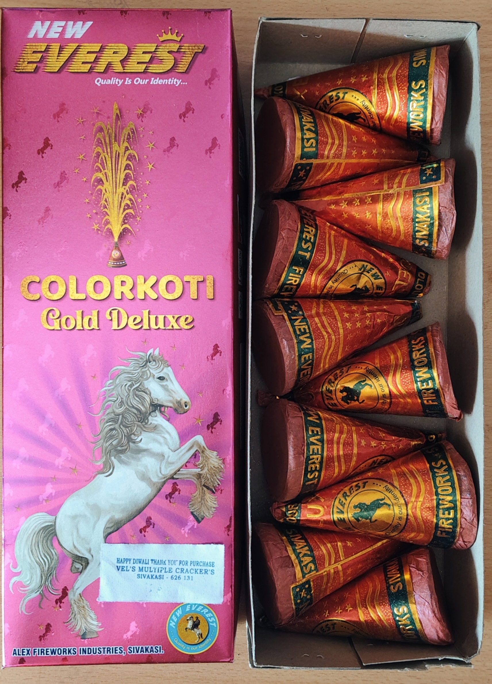 COLOUR KOTI DELUXE (கலர் கோட்டி டீலக்ஸ்) (10Pcs)