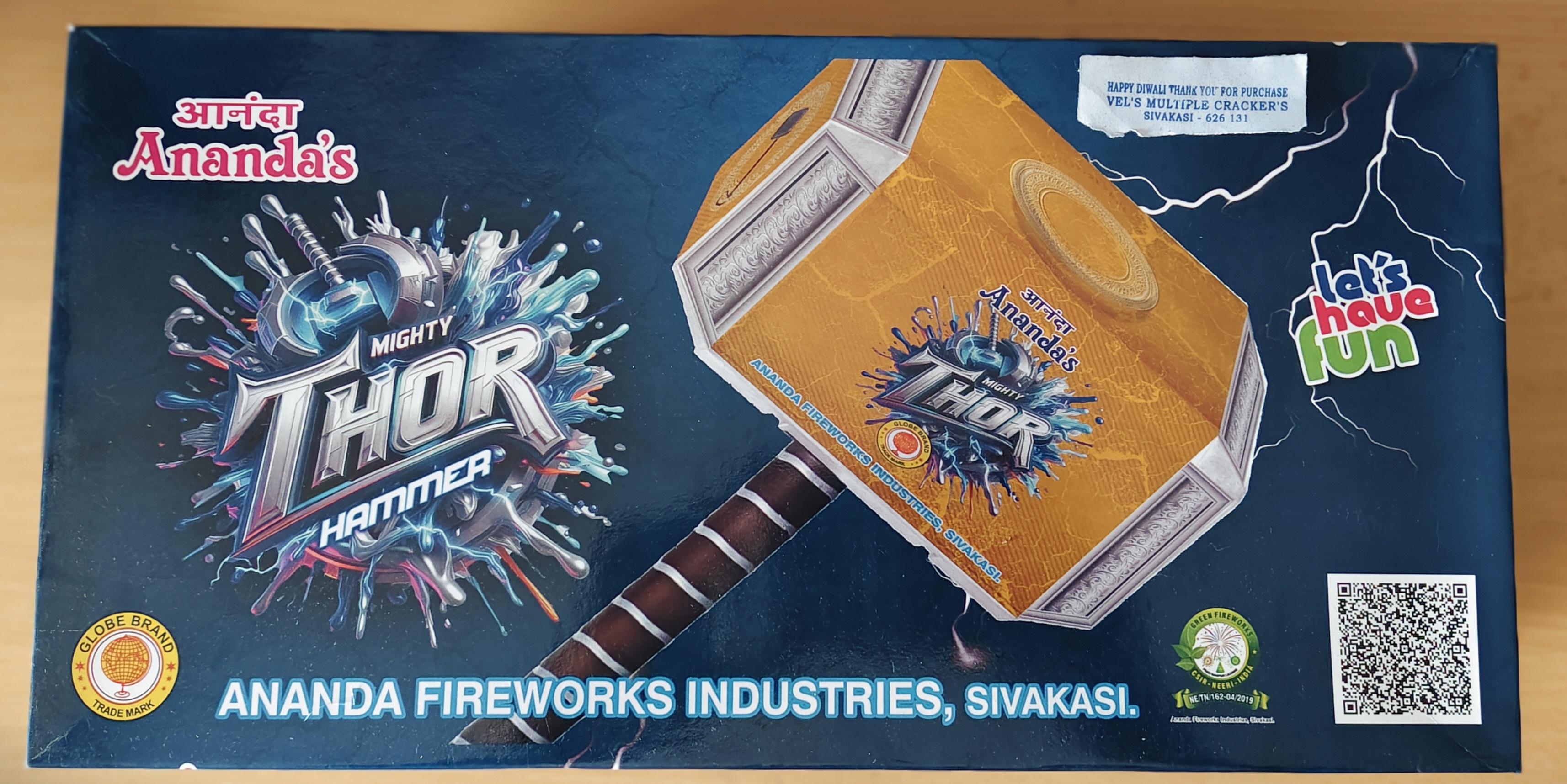 MIGHTY THOR HAMMER (மைட்டி தோர் சுத்தி) (2Pcs)