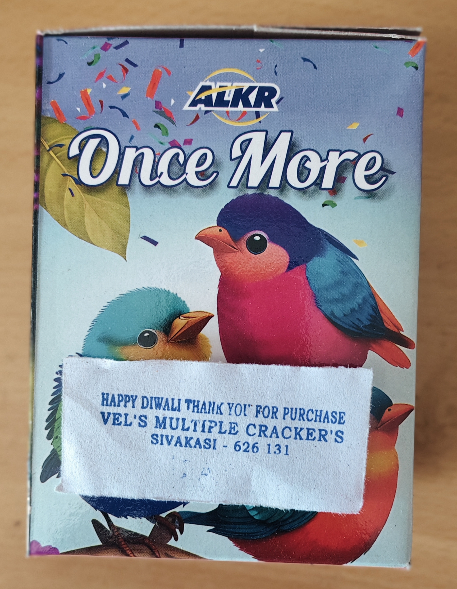 ONCE MORE ( இன்னும் ஒருமுறை) (1Pcs)